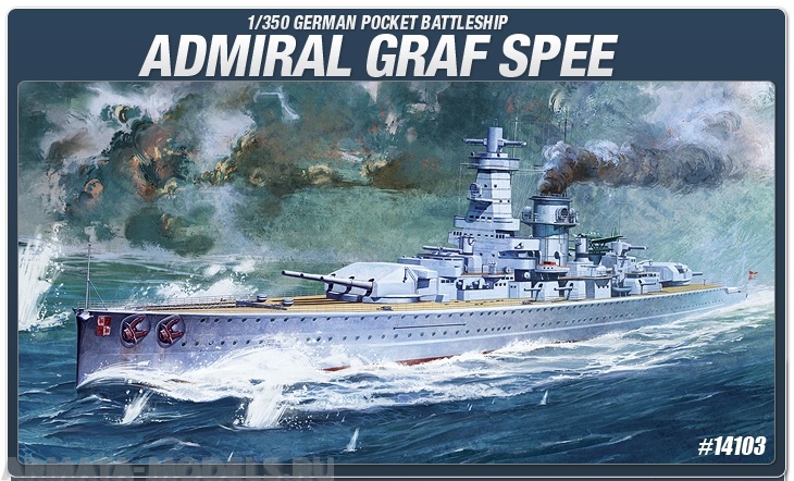 14103 Линкор  Адмирал граф Шпее Academy