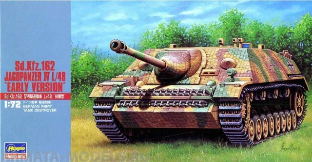 31149  САУ Sd.KFZ.162 EARLY VERSION Hasegawa