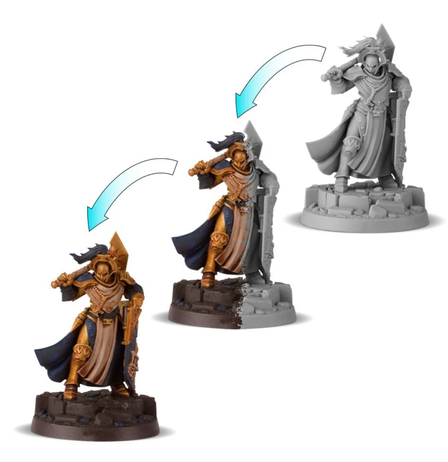 60-10-60GW Набор Грозорожденные Вечные + краски (Stormcast Eternals + Paint Set)