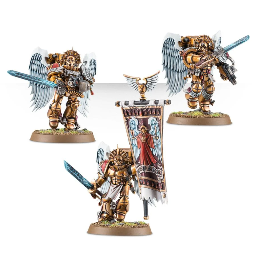 41-08GW Набор Кровавые Ангелы: Сангвинарная Гвардия. (Blood Angels Sanguinary Guard)