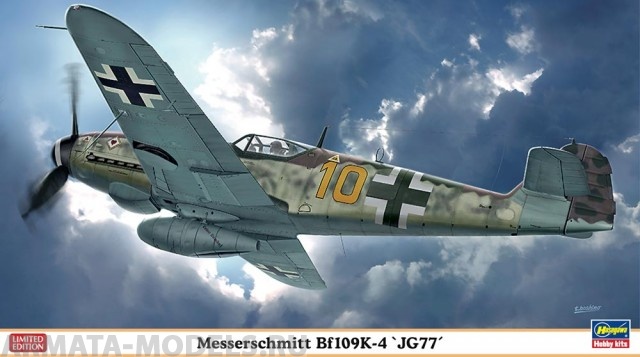 07347 Самолет MESSERSCHMITT Bf109K-4 JG77 Hasegawa