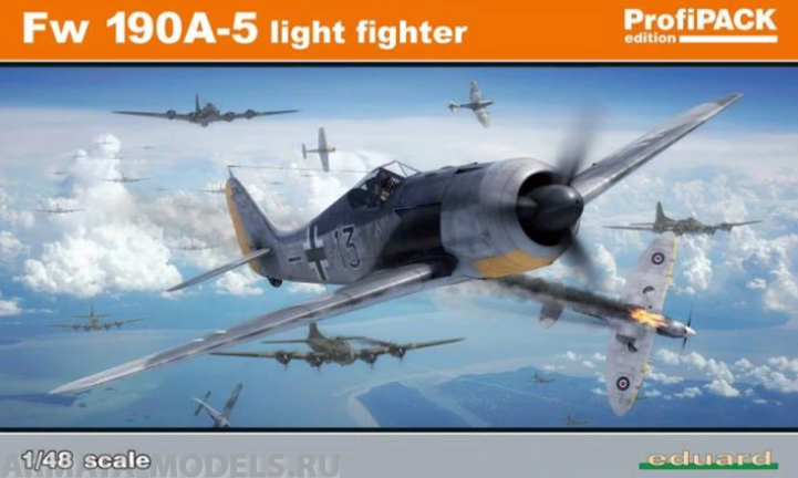82143 Истребитель FW190A-5 (Eduard) 1/48 EDUARD