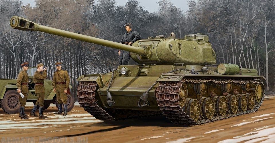 01570 Танк  КВ-122 Trumpeter