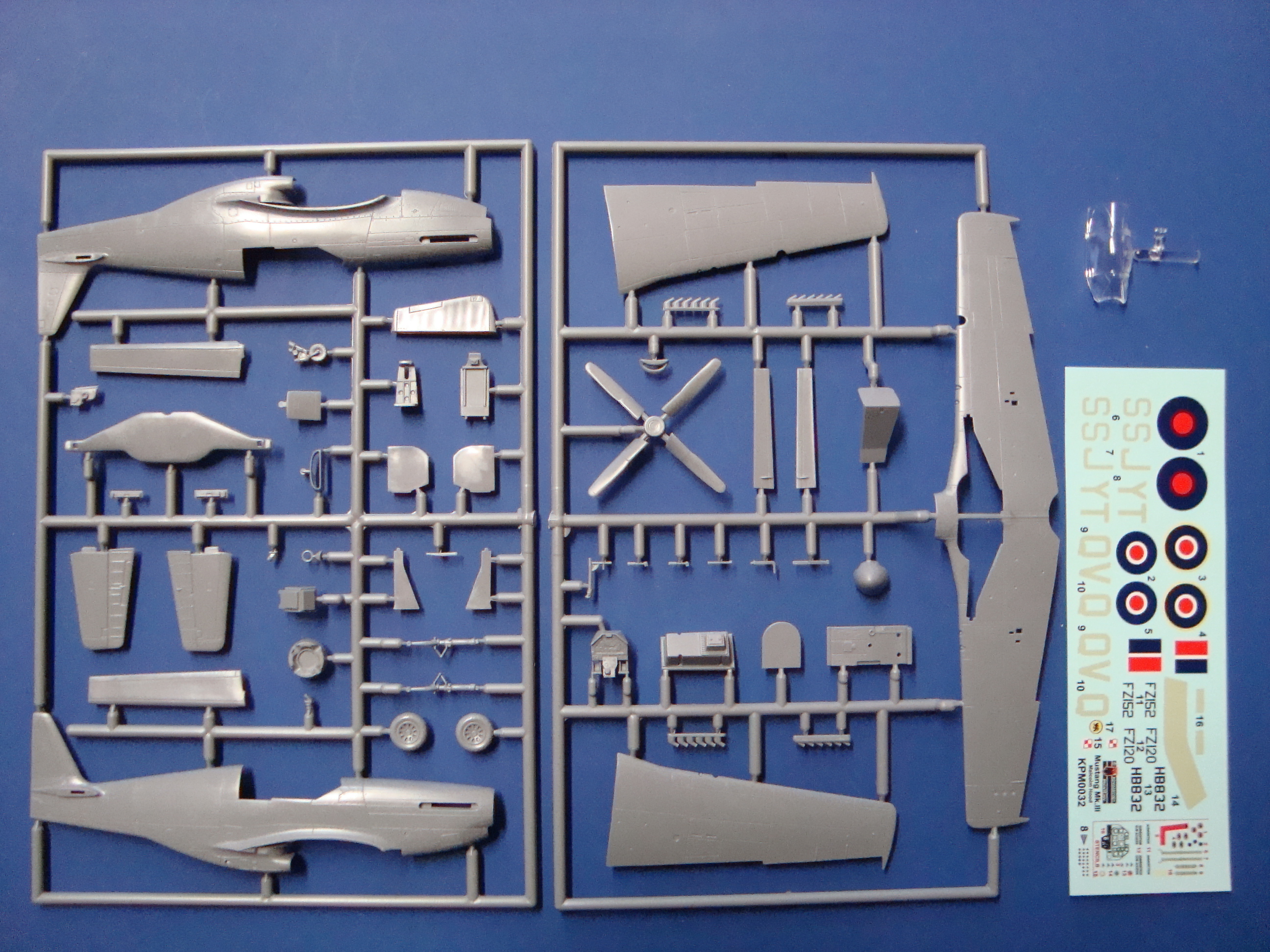 KPM0032 Mustang Mk. III. KP Models