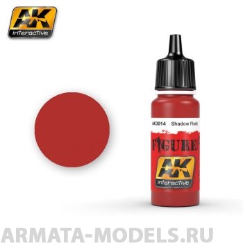 AK3014 Акриловая краска SHADOW FLESH