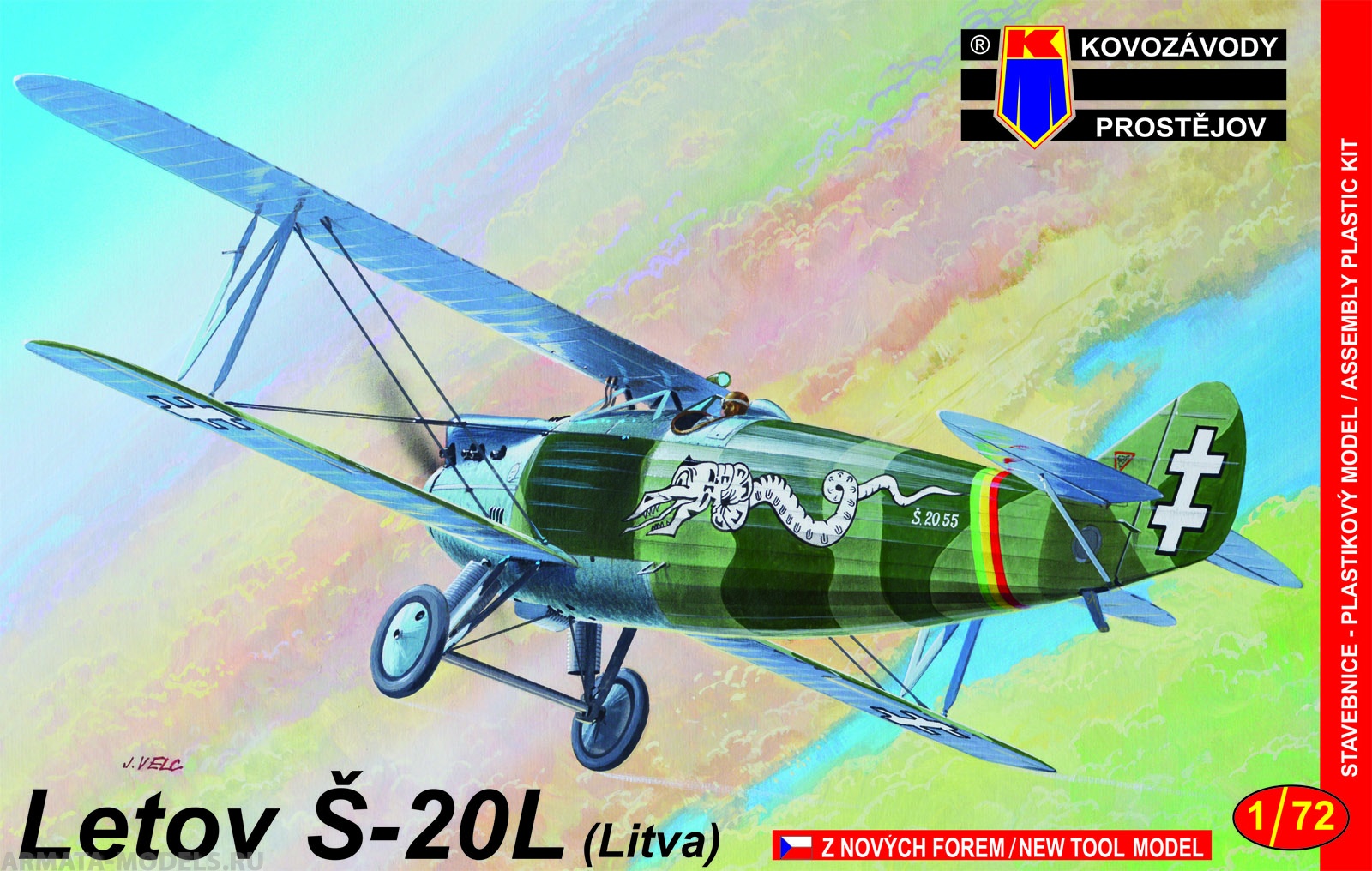 KPM0017 Letov S-20L Litva KP Models
