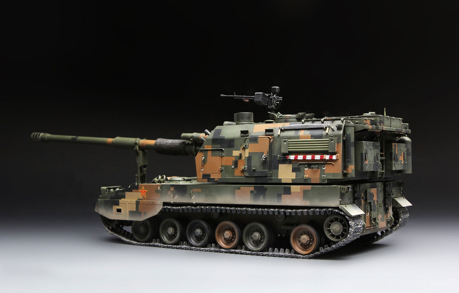 TS-022 155mm SELF-PROPELLED HOWITZER CHINESE PLZ05 Meng