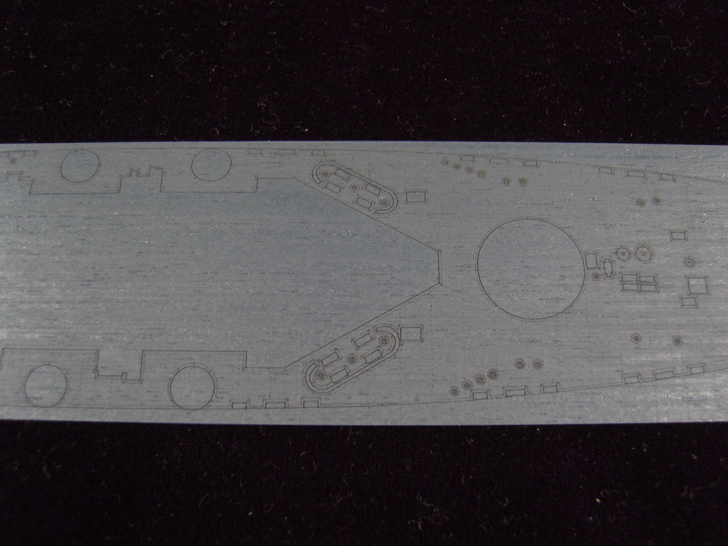 AW20020 Деревянная палуба для USS WASHINGTON BB-56