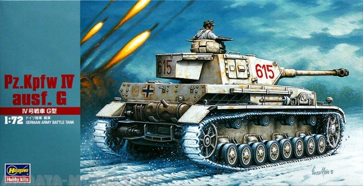 31143 Танк Pz.Kpfw IV AUSF.G MT43 Hasegawa