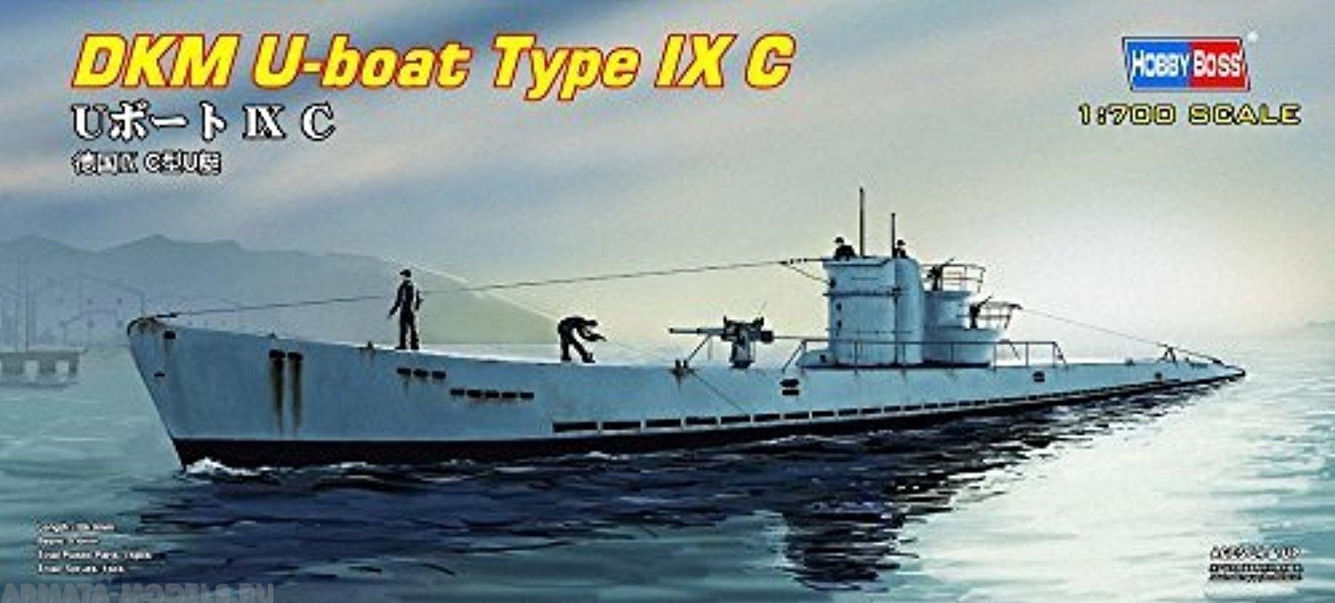87007 Подводная лодка U-boat Type IX C Hobby Boss