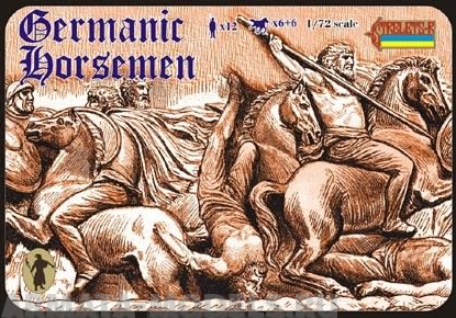 72098ST Фигуры Germanic Horsemen 1/72 Strelets