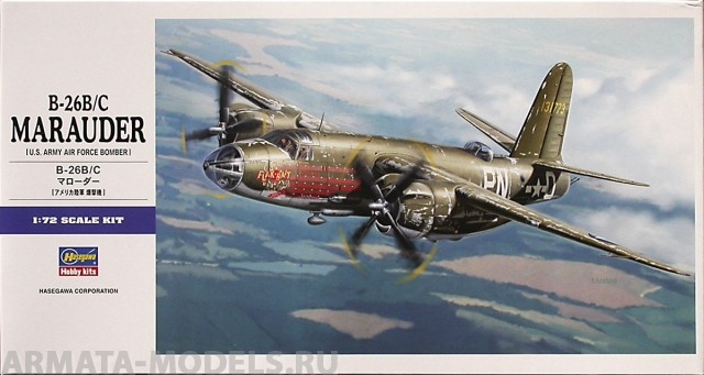 00556 Самолет B-26B/C Marauder Hasegawa