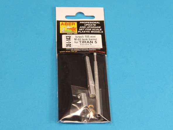 ABR-35-L-143  Дополнения для  Israeli 105 mm M-68 tank barrel for TIRAN 5 - Variant A для Tamiya 1/35