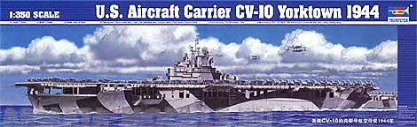 05603P U.S. Aircraft Carrier USS Yorktown CV-10 (1944) Trumpeter