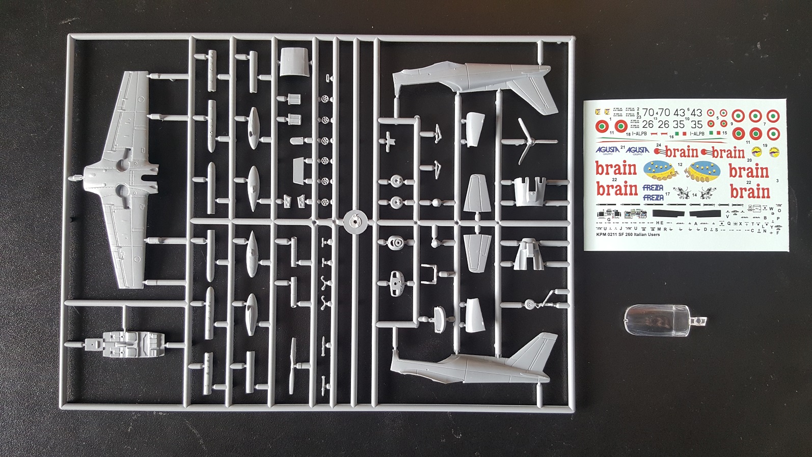 KPM0211 SF-260W/N Italian Service KP Models