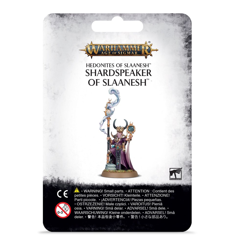 83-88GW Набор Гедонисты Слаанеш. Провидец Осколка Слаанеш (Hedonites of Slaanesh Shardspeaker of Slaanesh)