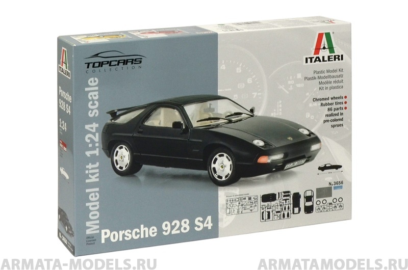 3656ИТ Автомобиль Porsche 928 S4 Italeri