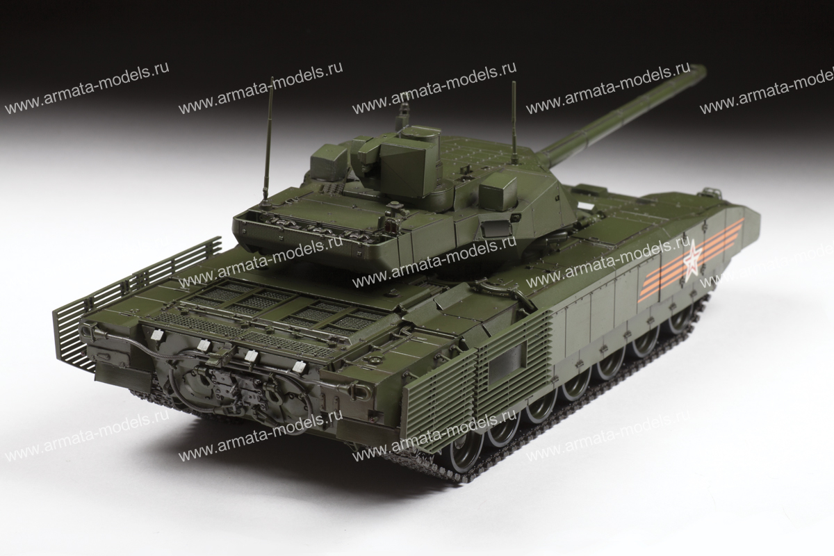 3670 Российский основной боевой танк Т-14 Армата Звезда