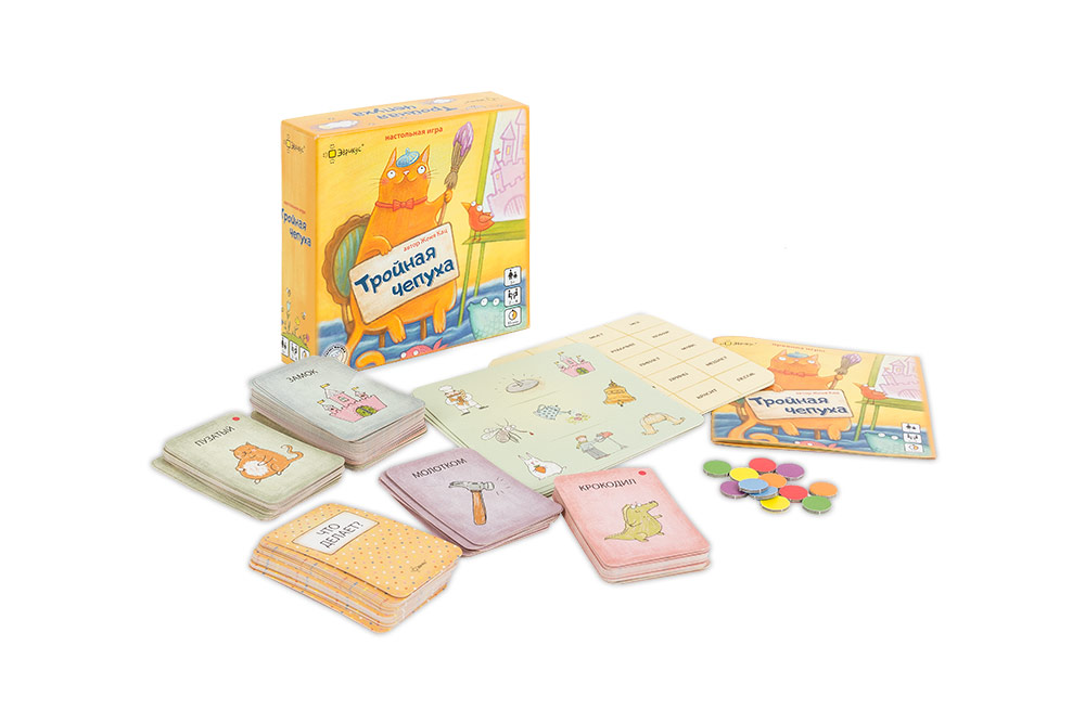 BG11006EUR Игра настольная Тройная чепуха