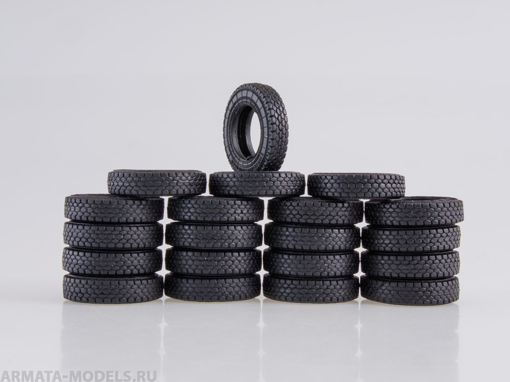 AVD343000920 Покрышки на ЗИЛ-130/КАМАЗ (И-Н142Б-1 9,00R20), (комплект: 20 шт.) AVD Models