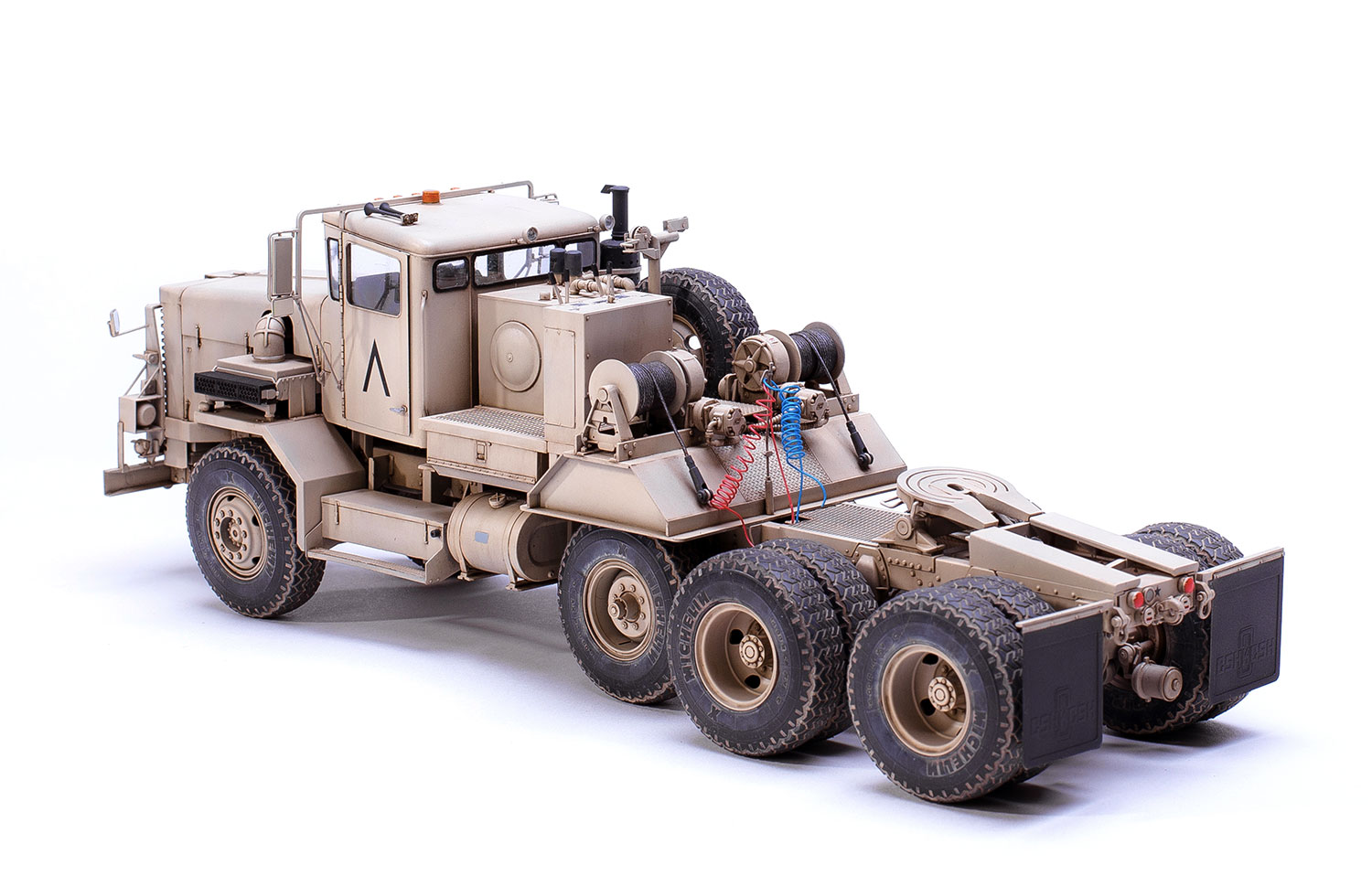 SS-013 Тягач M911 C-Het с полуприцепом M747 для тяжелого оборудования Meng