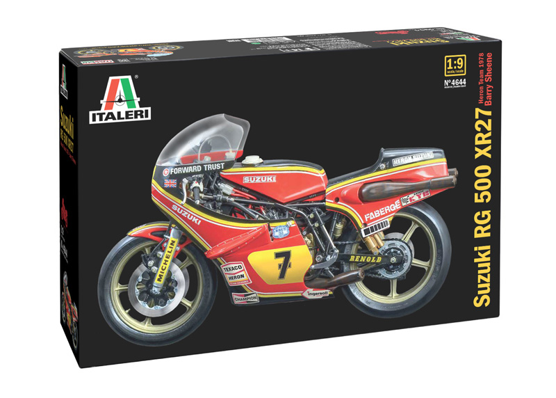 4644ИТ Мотоцикл Suzuki RG500 XR27 Italeri