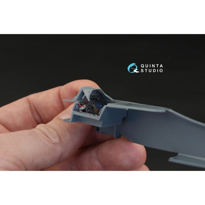 QD48128 3D Декаль интерьера кабины Fw 190 A-8/A-9 (R11) (для модели Eduard)