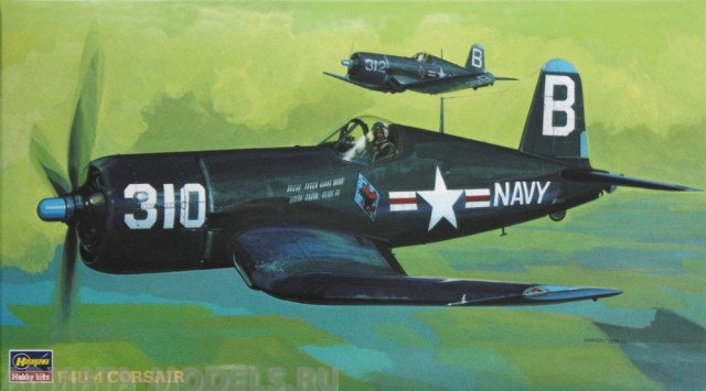09125 Самолет F4U-4 CORSAIR Hasegawa