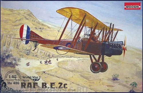 Rod426 Самолёт RAF B.E.2C WORLD WAR I Roden