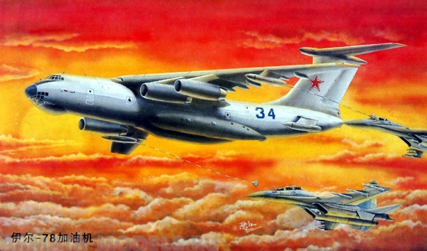 03902 Самолет  Ил-78 Trumpeter