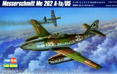 80373 Самолет Me-262 A-1a/U5 Hobby Boss