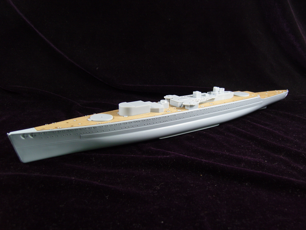 AW50008 Деревянная палуба для 1/400 DKM Lutzow