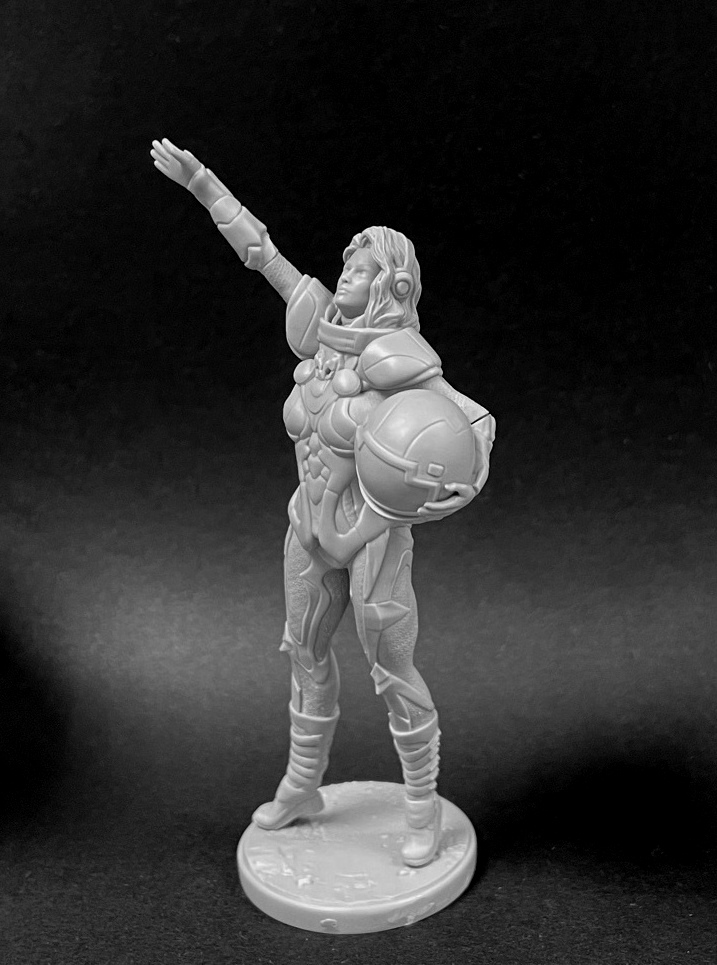 CHM-54241. Sci-Fi: Красный космос. 54 мм. Материал - смола. Chronos Miniatures