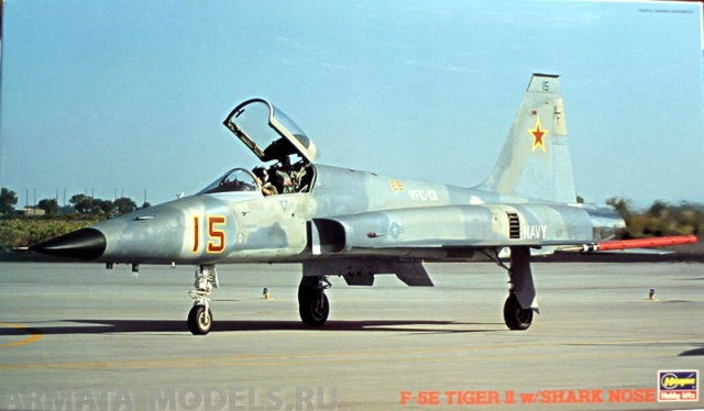 08066 Самолет F-5E Tiger II Shark N Hasegawa