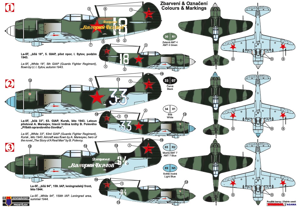 KPM0174 La-5F Early KP Models