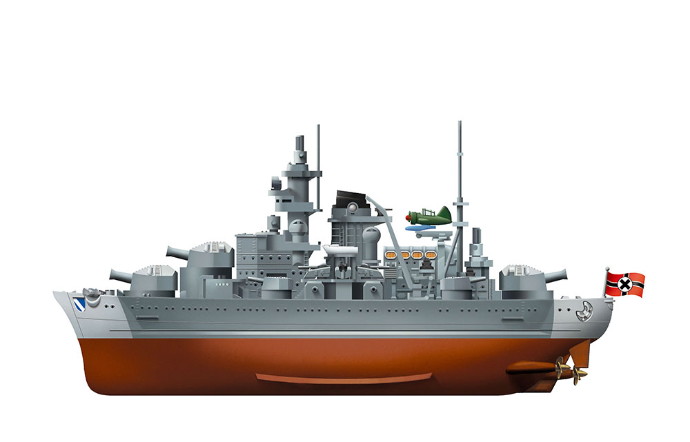 WB-002 Warship Builder Series Scharnhorst Meng