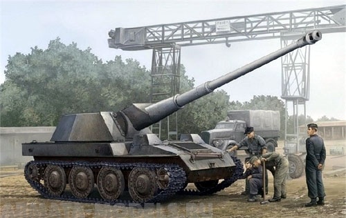 01598 САУ  Крупп/Штейер Trumpeter