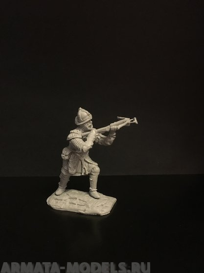 414ТБ Пеший русский дружинник стреляющий из арбалета, Три Богатыря