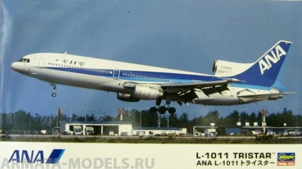 10673 Самолет ANA L-1011 Tristar Hasegawa
