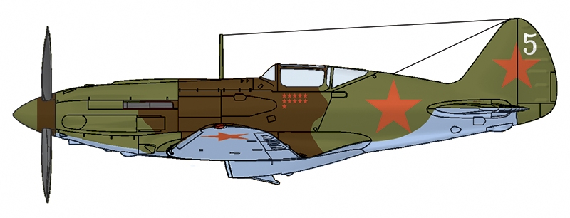 48012 Советский высотный истребитель ARK model