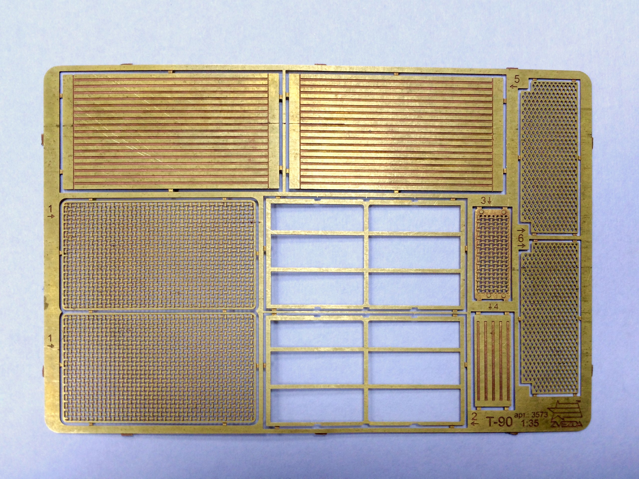 1122 Набор фототравления для Т-90