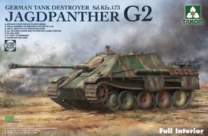 2118T Jagdpanther G2 Sd.Kfz. 173 Takom