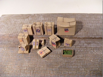 35184RIS Carboard Boxes - 12 resin pcs. & decals