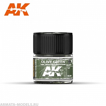 RC209 Краска Real Colors Olive Green/USMC Green RAL 6003/FS34095 10ml