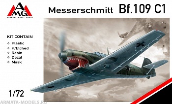 AMG72405 Самолет Messerschmitt Bf.109C-1