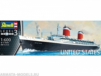 05146 Американский трансатлантический лайнер SS United States