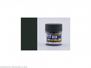 C036 Краска 10мл  RLM74 GRAY GREEN