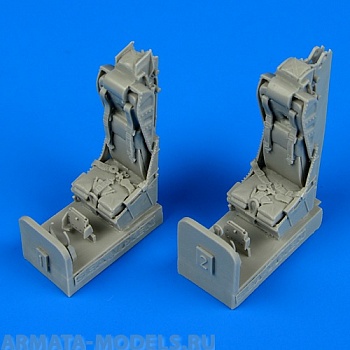 QB48540 Sea Vixen Ejection Seats with safety belts 1/48