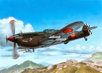 SH72308 Самолёт HA-1112 M-1L Buchon Ejercito del Aire