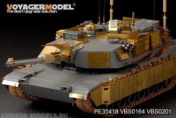 PE35418 Набор фототравления для Modern US  M1A1 TUSK1 Abrams Basic(For DML3535)